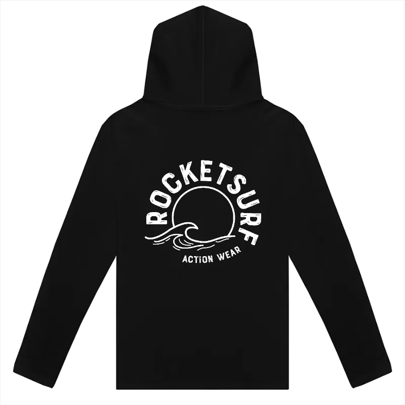 Life's A Beach Find Your Wave Adult Lightweight Long Sleeve Hooded Tee