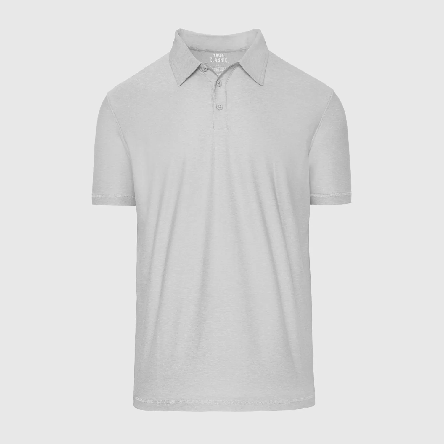 Light Heather Gray Active Polo 2.0