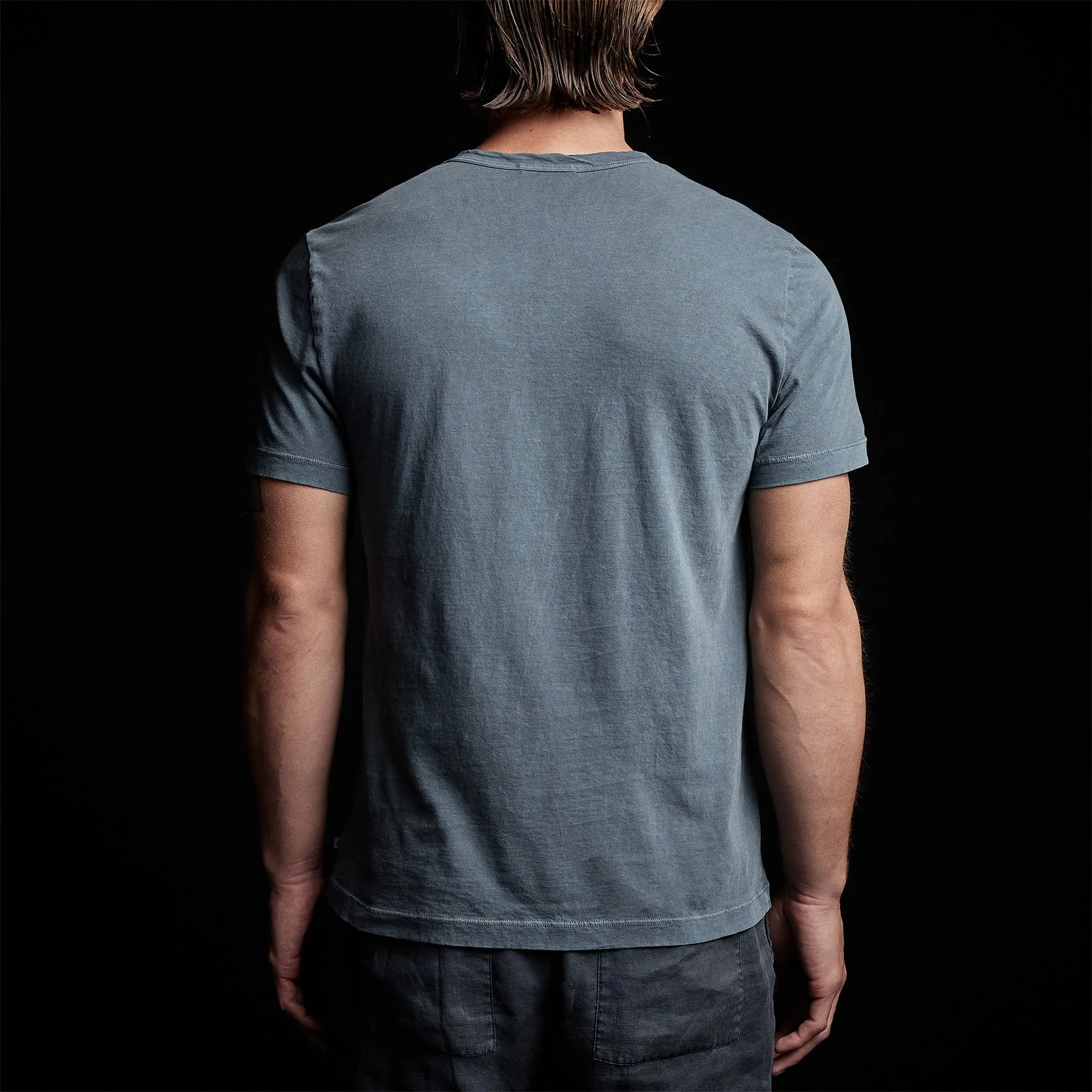 Lightweight Jersey Pocket Tee - Maine Pigment