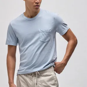 Lightweight Jersey Pocket Tee - Open Sky Pigment