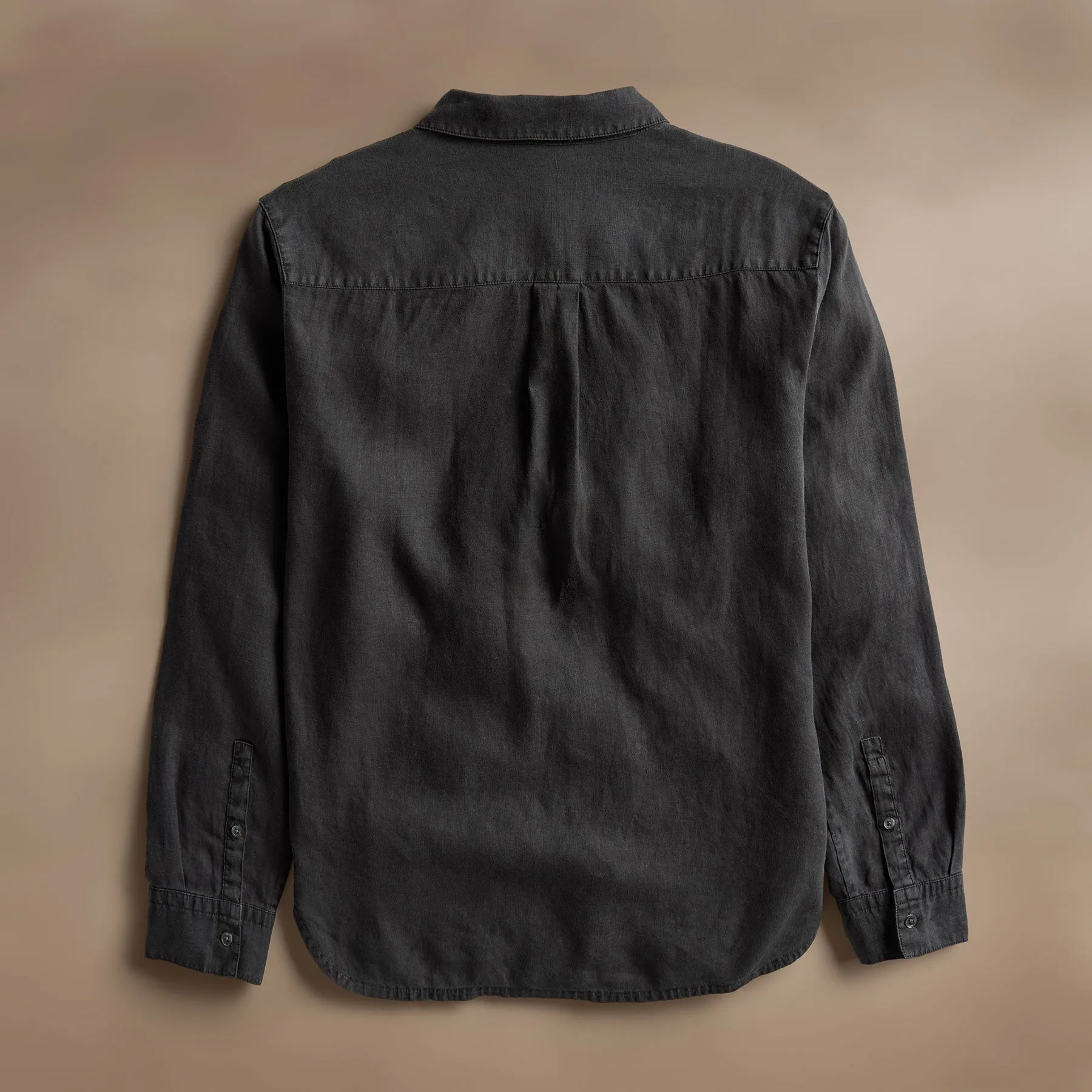 Lightweight Linen Shirt - Magma Pigment