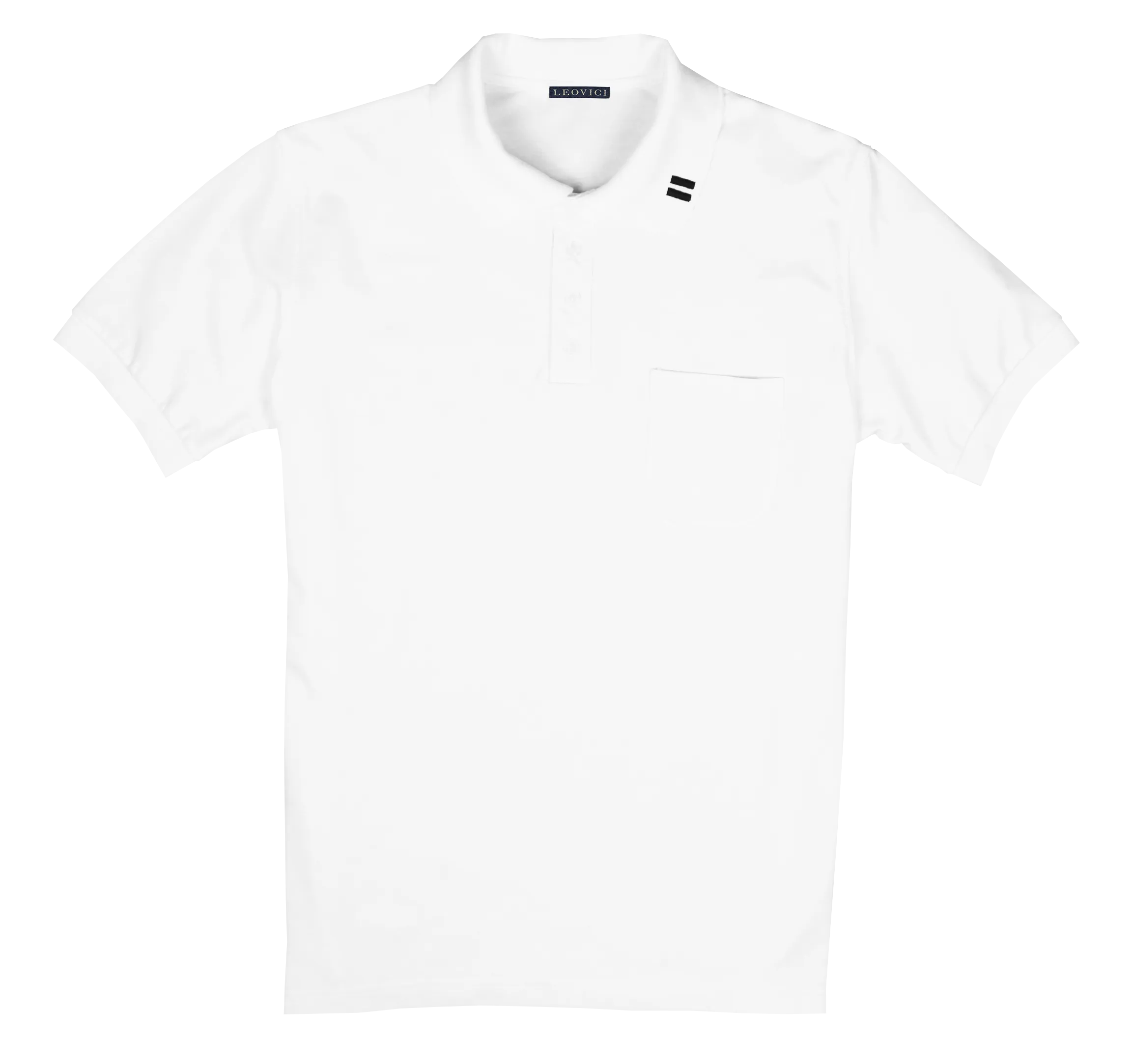 Lightweight Polo - Short Sleeve - White