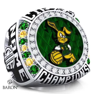 Long Beach Poly Boys Water Polo 2021 Championship Ring - Design 1.2