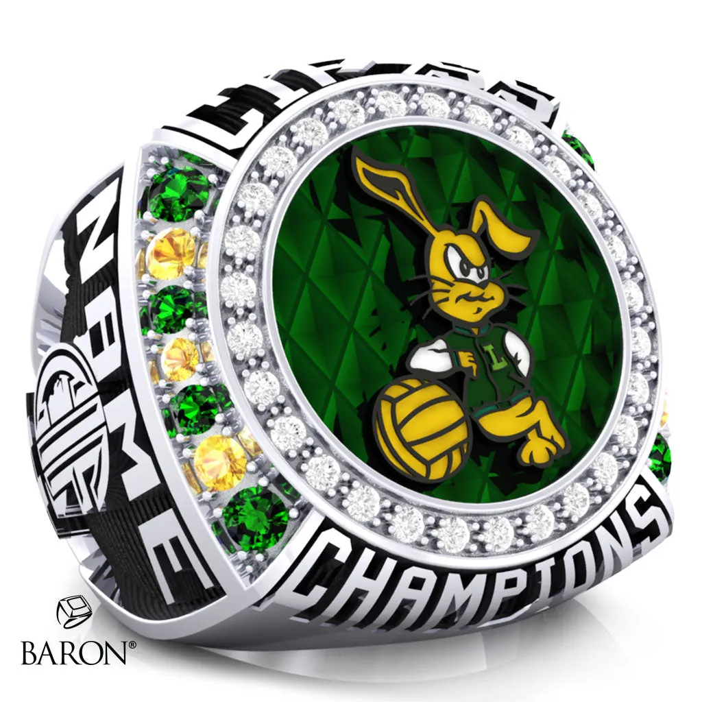 Long Beach Poly Boys Water Polo 2021 Championship Ring - Design 1.2