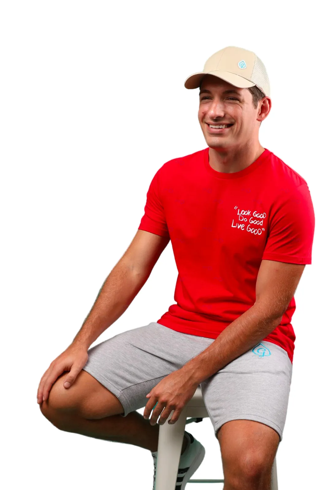 Look Good Ruby Red Tee ♻️