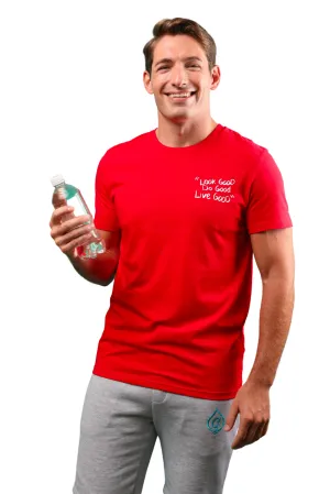 Look Good Ruby Red Tee ♻️