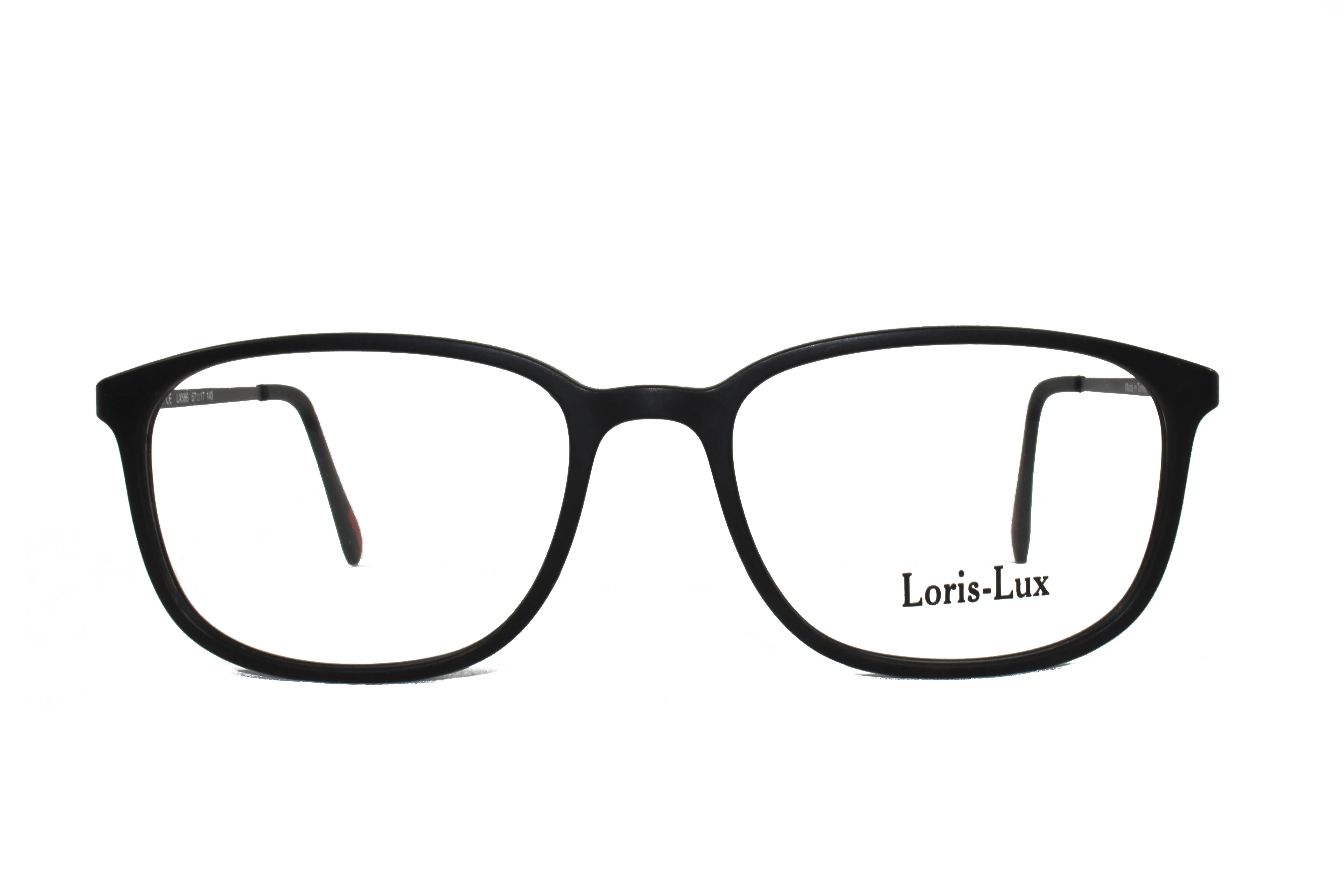Loris Lux Men's  Unbreakable Flexible Bendable Square TR90 Material Eyeglasses, LUX Men-586