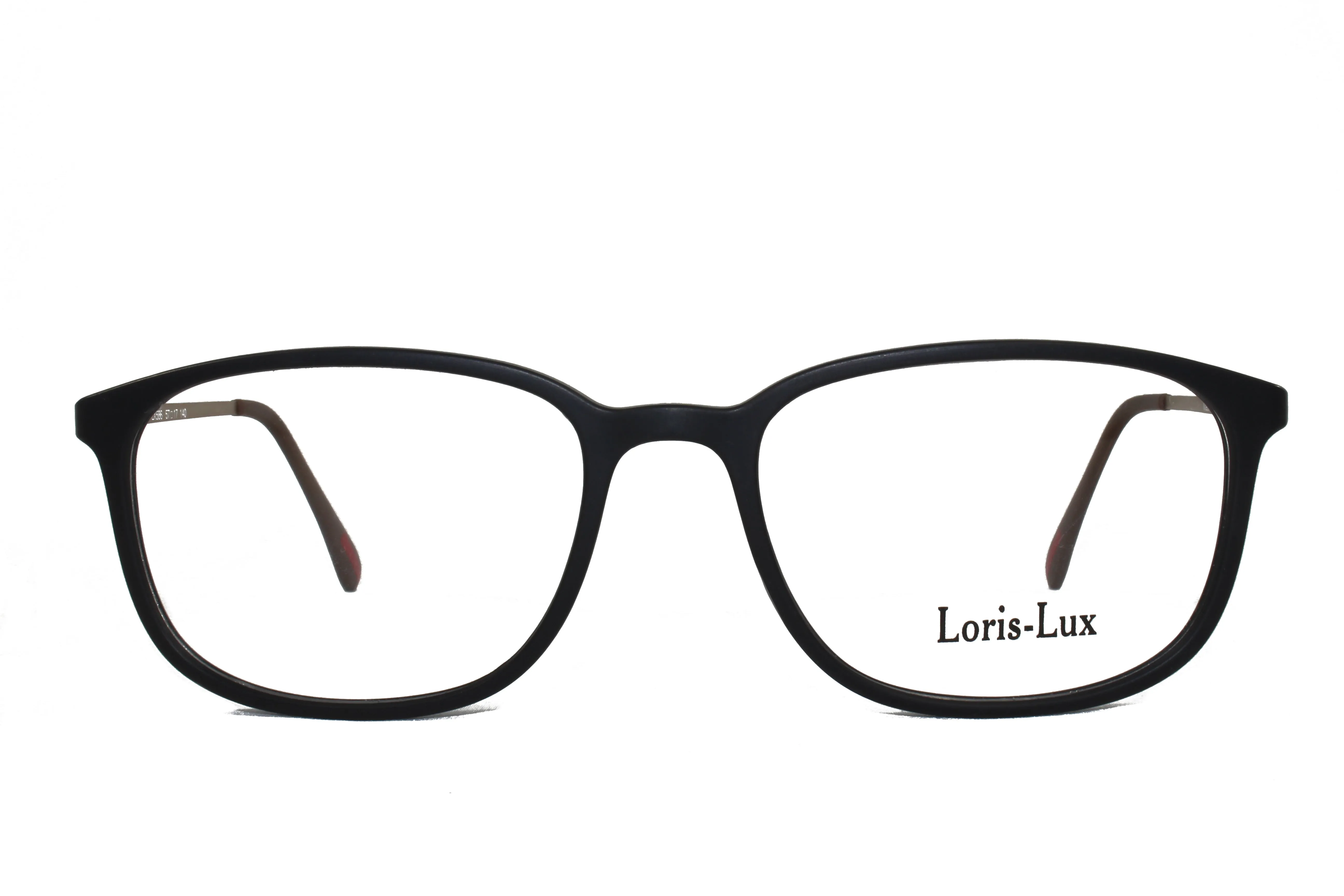 Loris Lux Men's  Unbreakable Flexible Bendable Square TR90 Material Eyeglasses, LUX Men-586