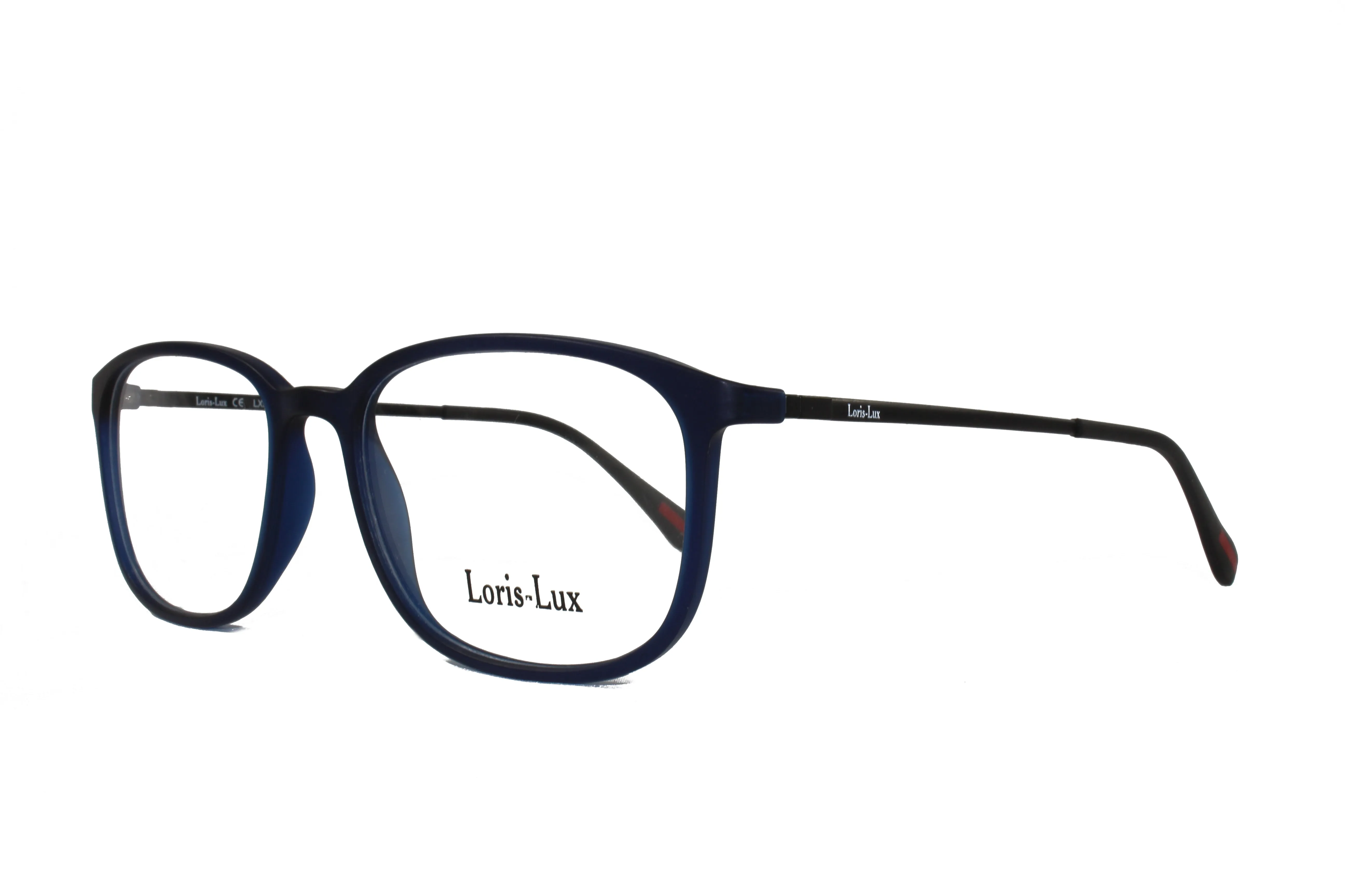 Loris Lux Men's  Unbreakable Flexible Bendable Square TR90 Material Eyeglasses, LUX Men-586
