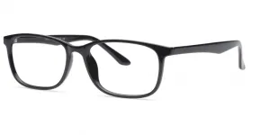 Loris Men's Unbreakable Bendable Rectangular TR90 Eyeglasses, M-314