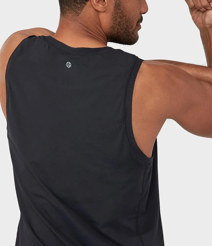 Manduka Apparel - Men's Tech Tank - Black