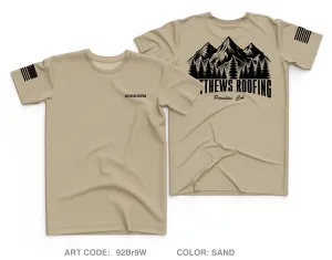 Matthew’s Roofing Core Men's SS Performance Tee - 92Br9W