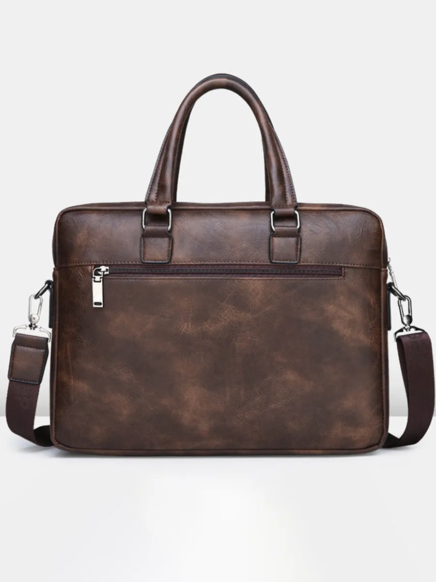 Men's Briefcase Shoulder Bag