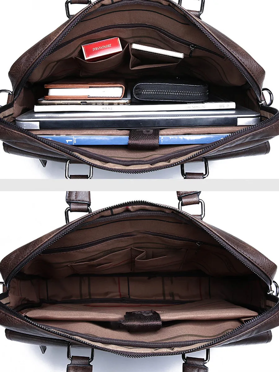 Men's Briefcase Shoulder Bag
