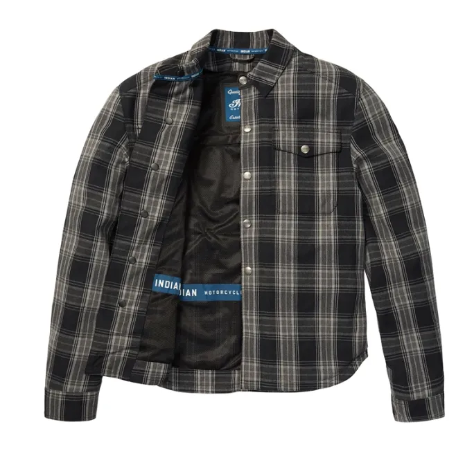 Men's Canyon Plaid Shirt, Black
