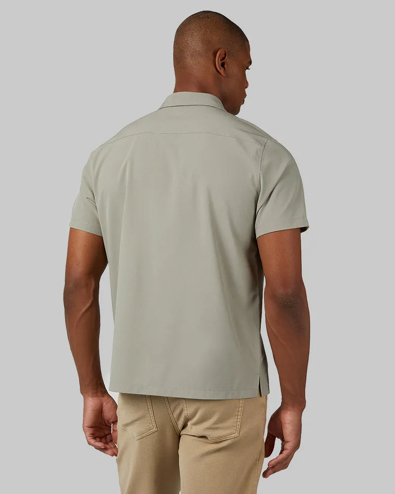 MEN'S CASUAL SHORT SLEEVE DRESS SHIRT