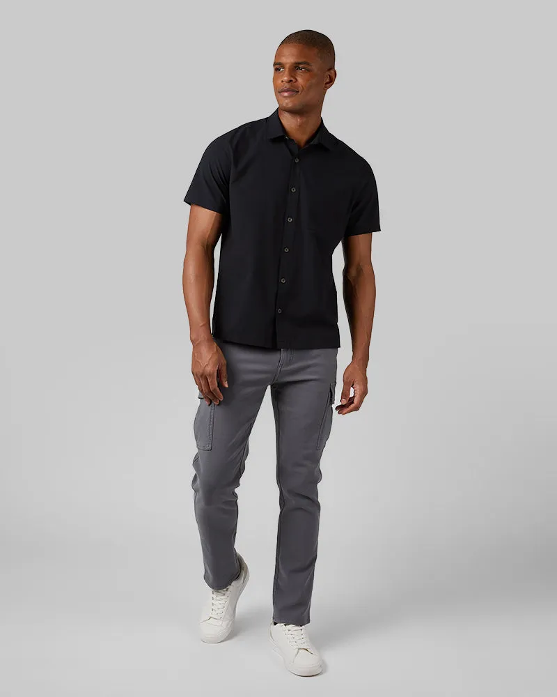 MEN'S CASUAL SHORT SLEEVE DRESS SHIRT