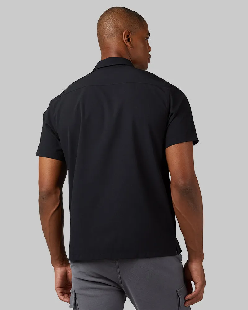 MEN'S CASUAL SHORT SLEEVE DRESS SHIRT