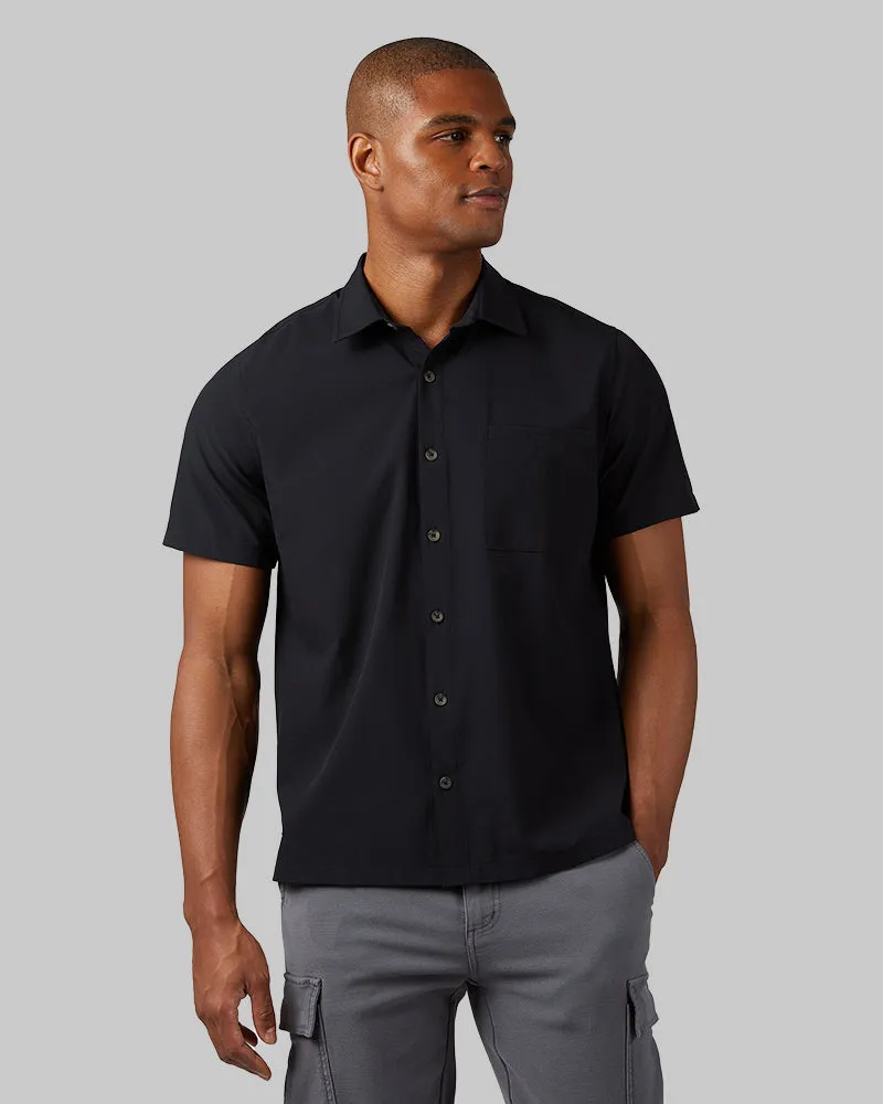 MEN'S CASUAL SHORT SLEEVE DRESS SHIRT