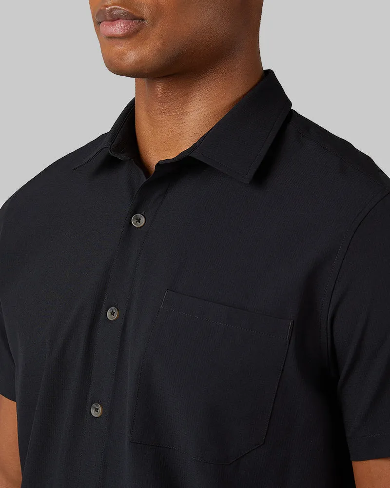 MEN'S CASUAL SHORT SLEEVE DRESS SHIRT