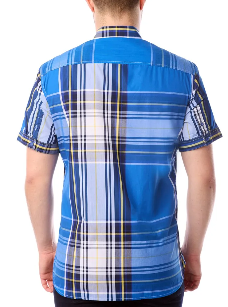Men's casual short sleeve shirt