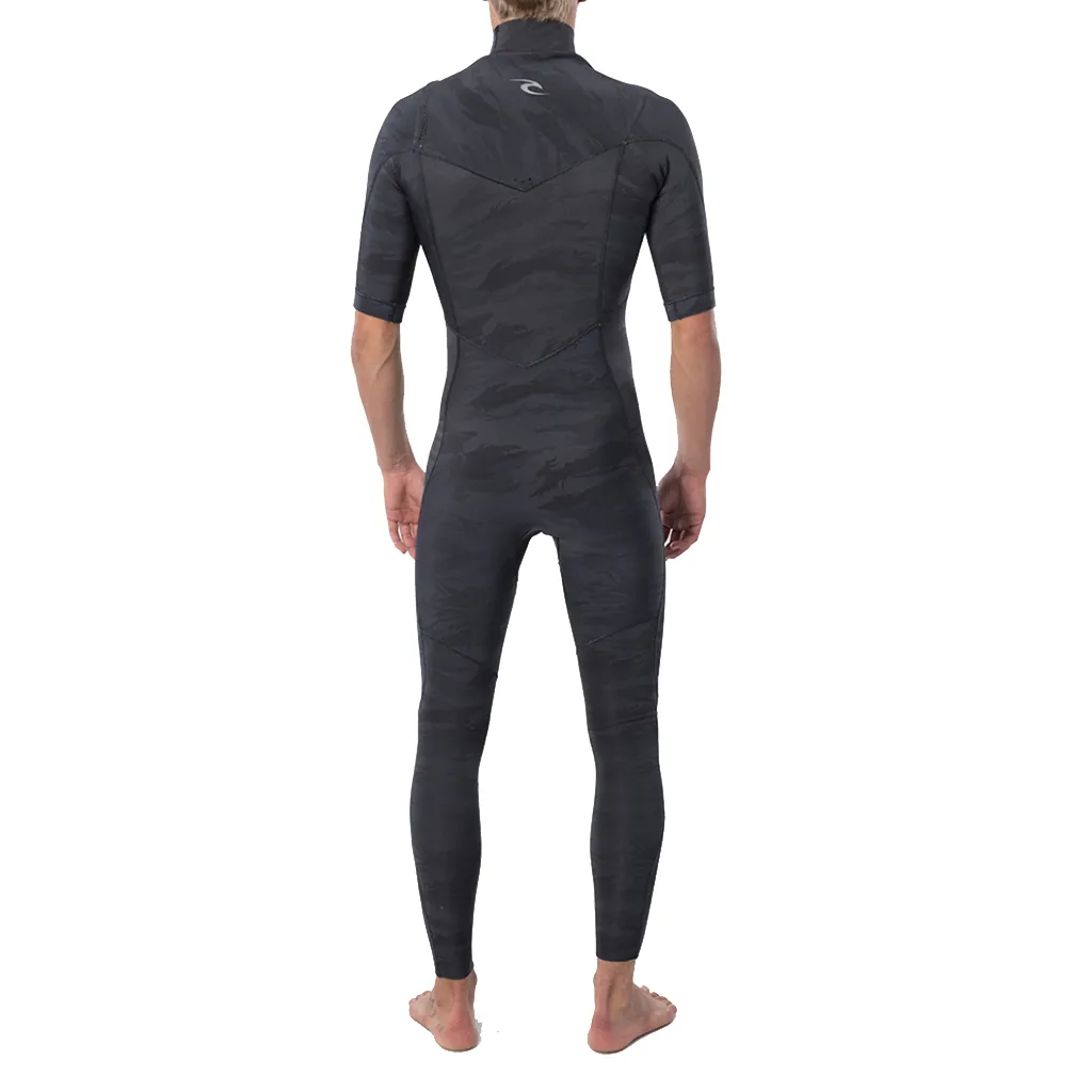 Men's Dawn Patrol 2/2 Short Sleeve Chest Zip Steamer