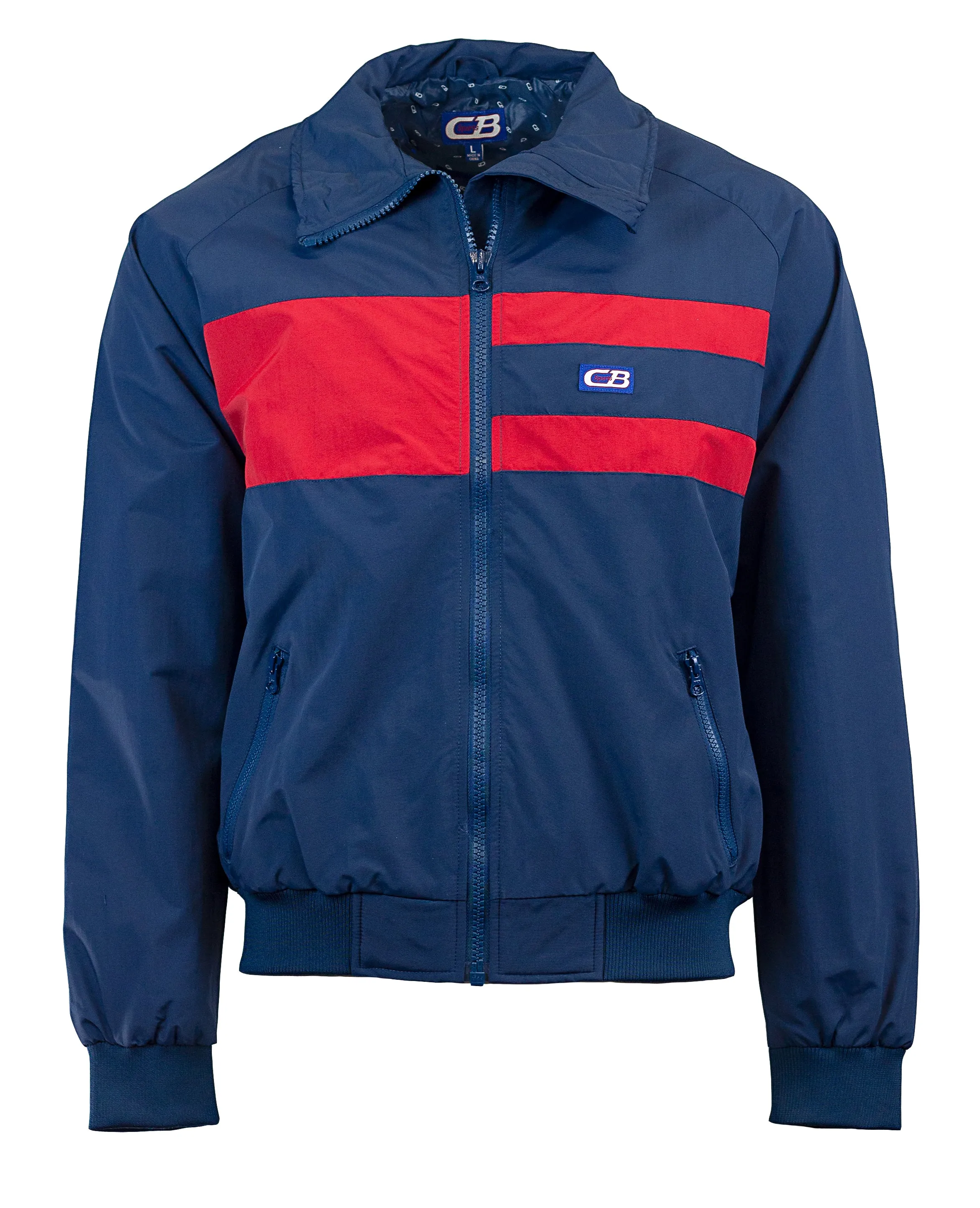 Men's Double Stripe Bomber