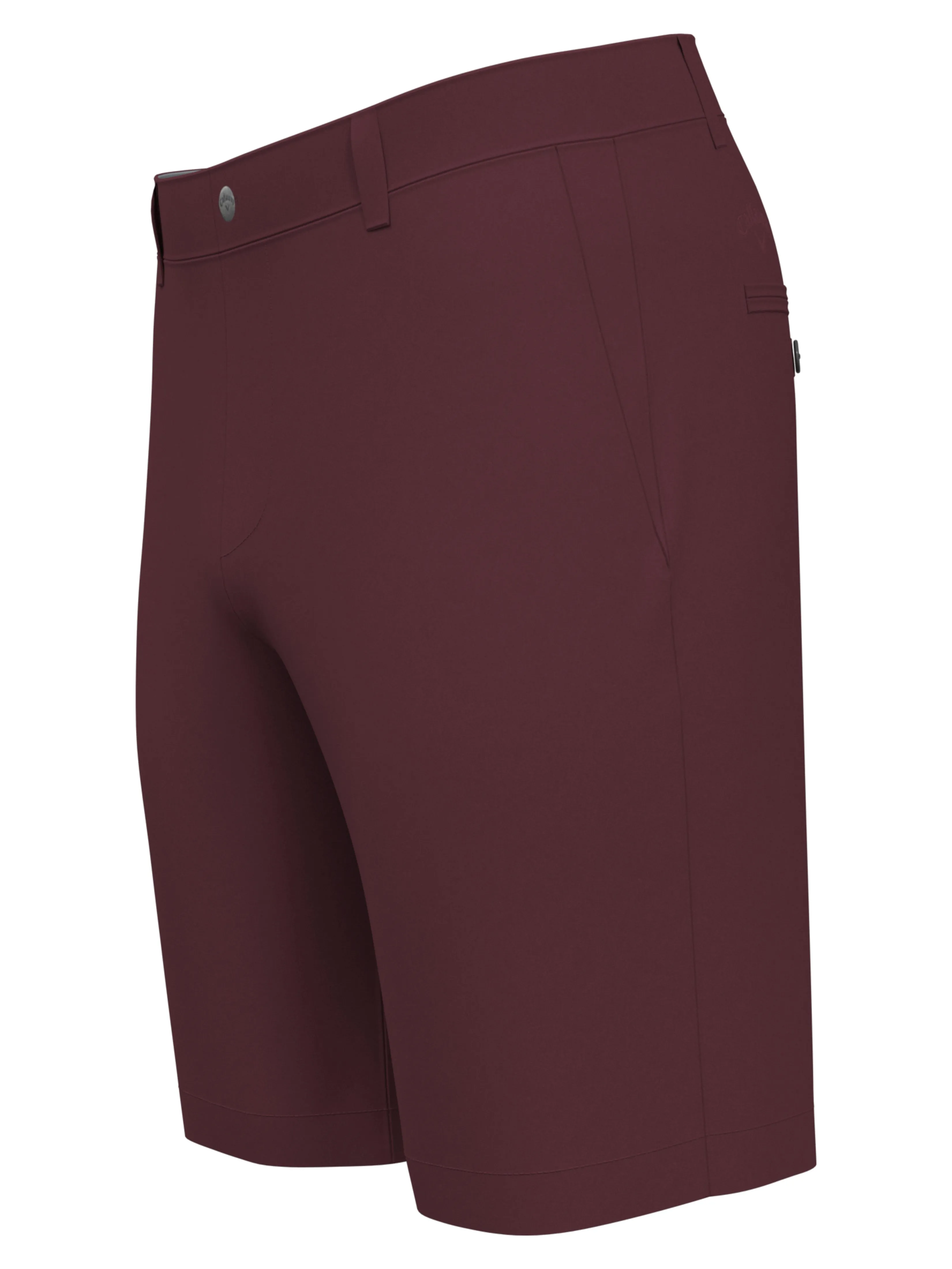 Men's Flat Front Solid Golf Short