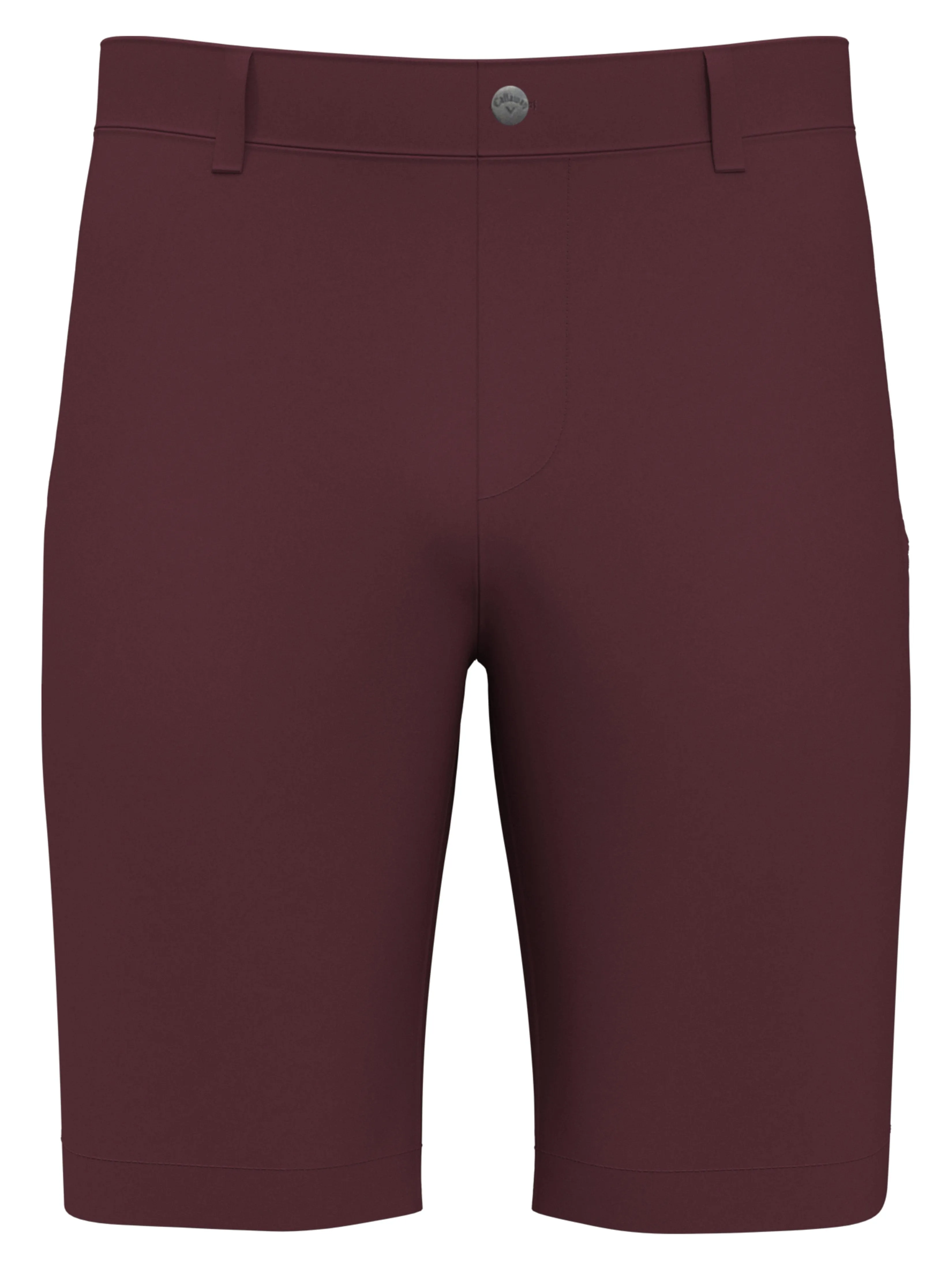 Men's Flat Front Solid Golf Short