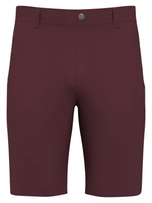 Men's Flat Front Solid Golf Short