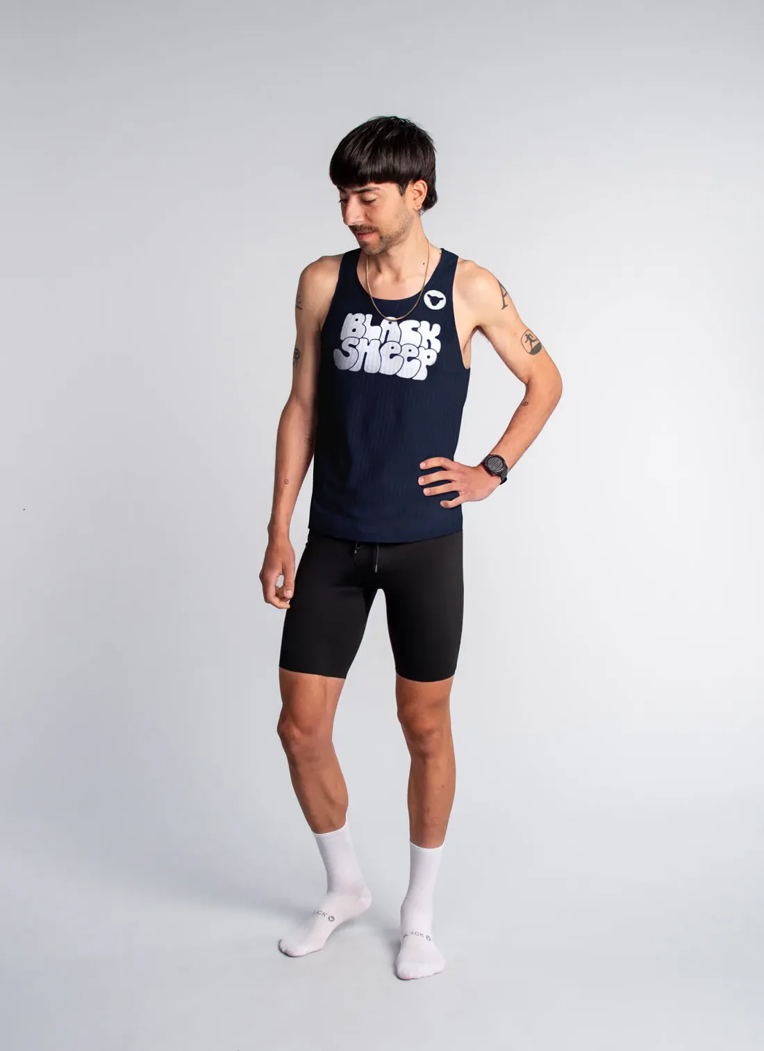 Men's Fly Singlet - Sports Club Midnight