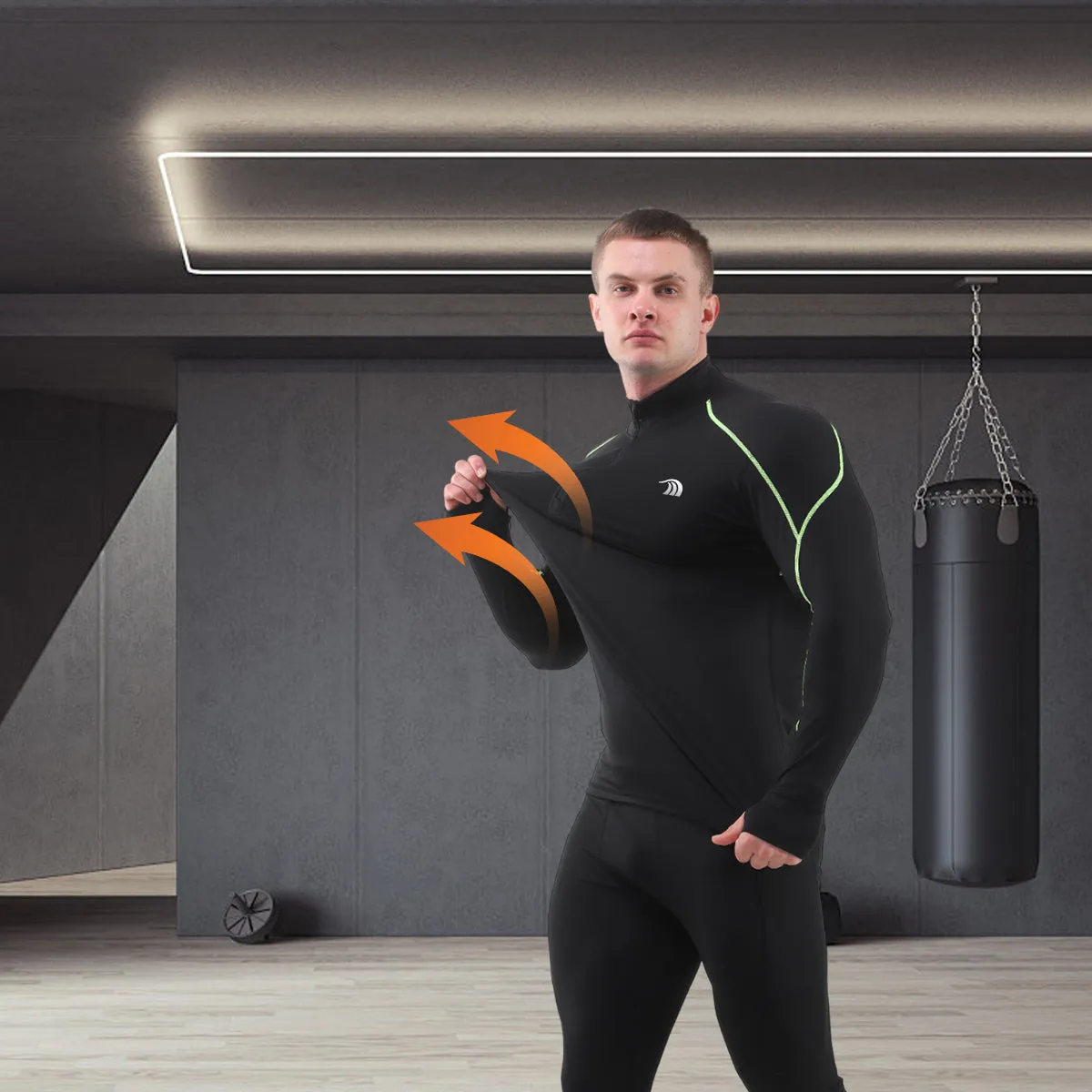 Men's High-elasticity UPF50  Compression Sweatshirts