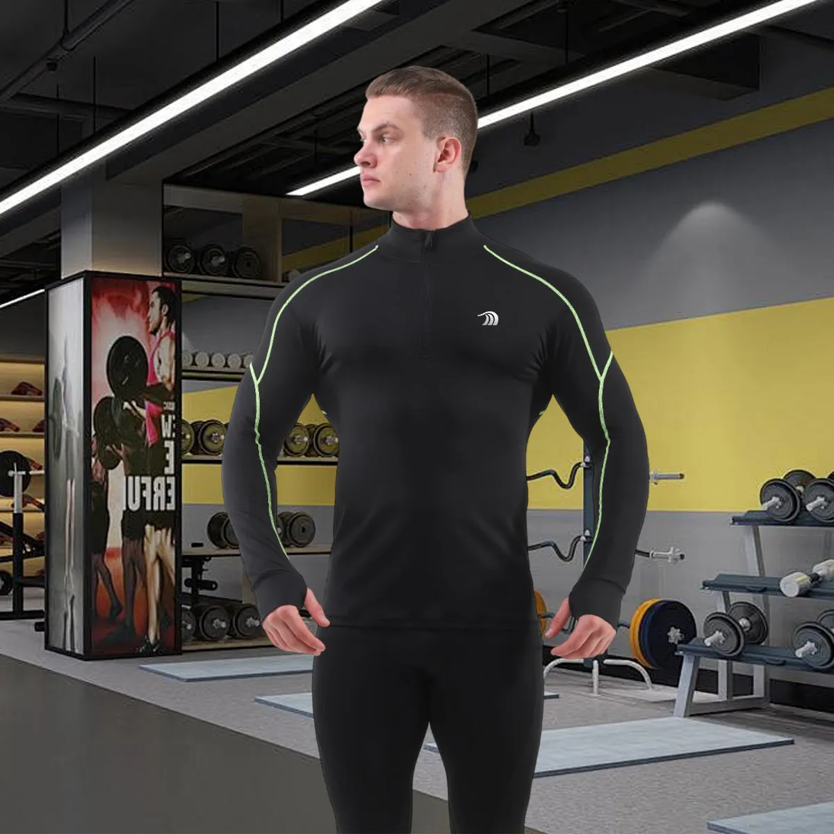 Men's High-elasticity UPF50  Compression Sweatshirts