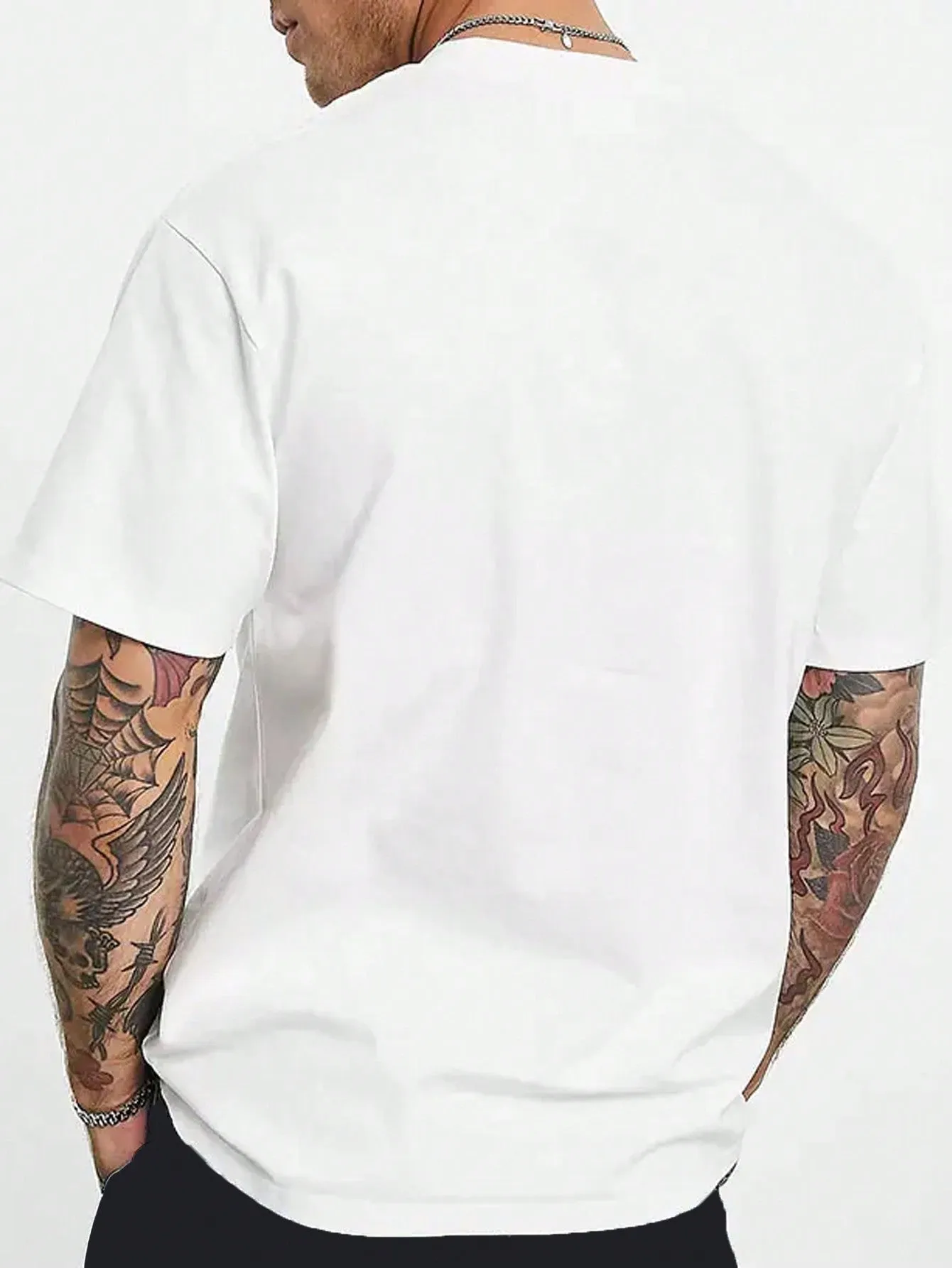 Men's Letter Print T-shirt
