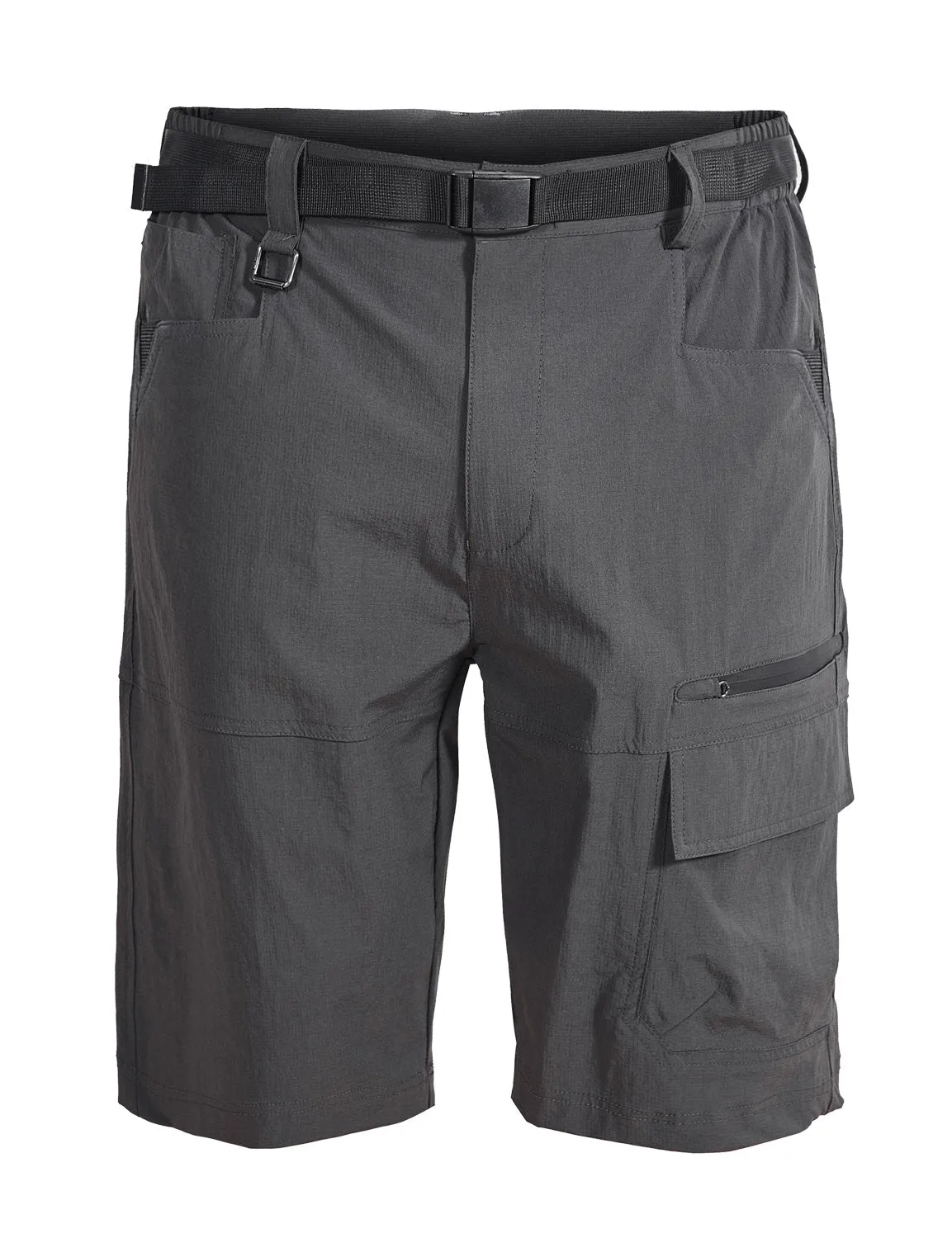 Men's Lightweight Multi-Pocket Quick Dry Casual Work Hiking Working Cargo Shorts