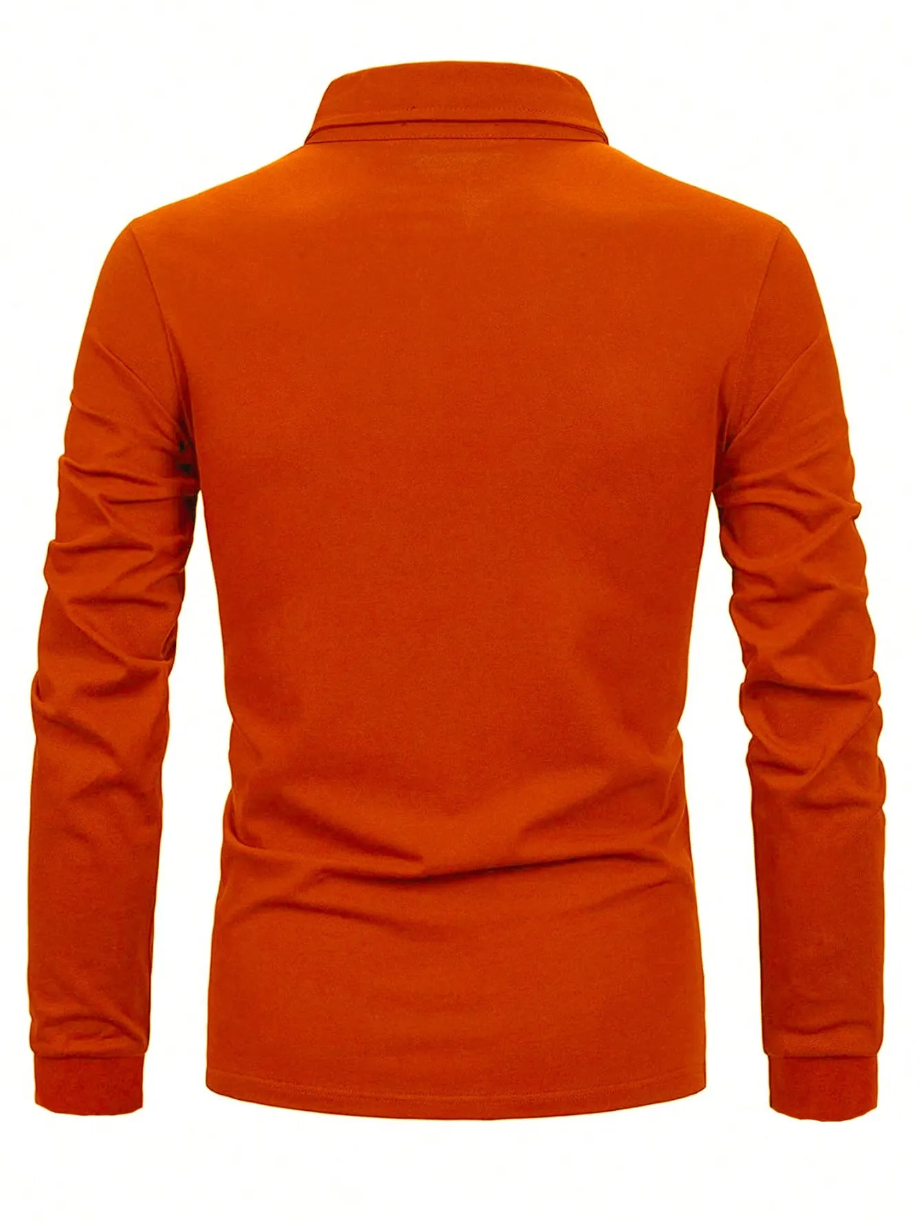 Men's Long Sleeve Polo Shirt