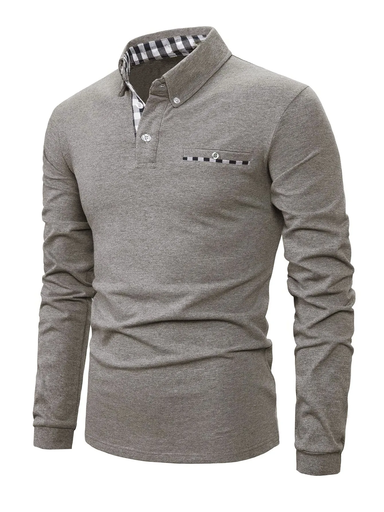 Men's Long Sleeve Polo Shirt
