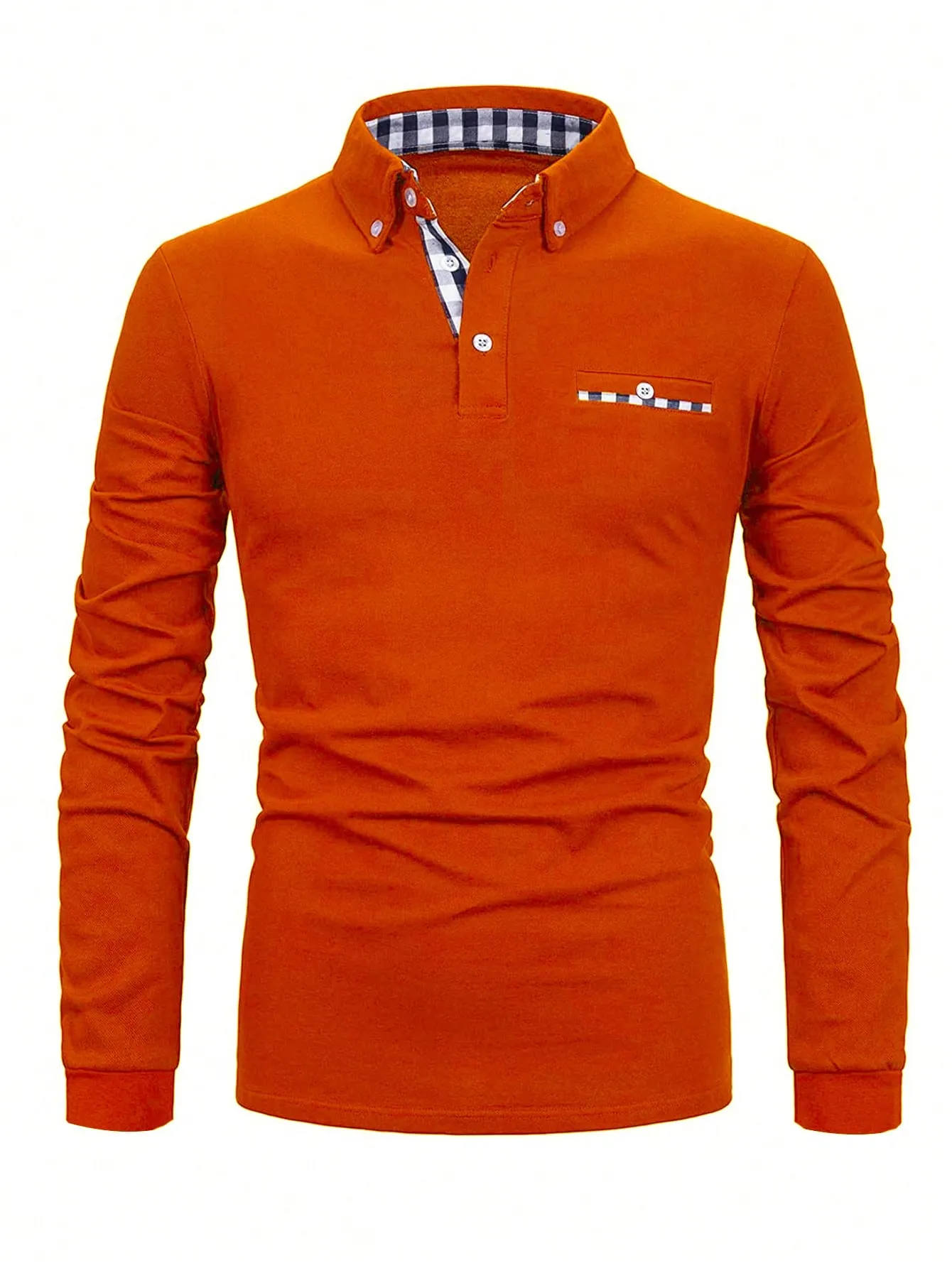 Men's Long Sleeve Polo Shirt