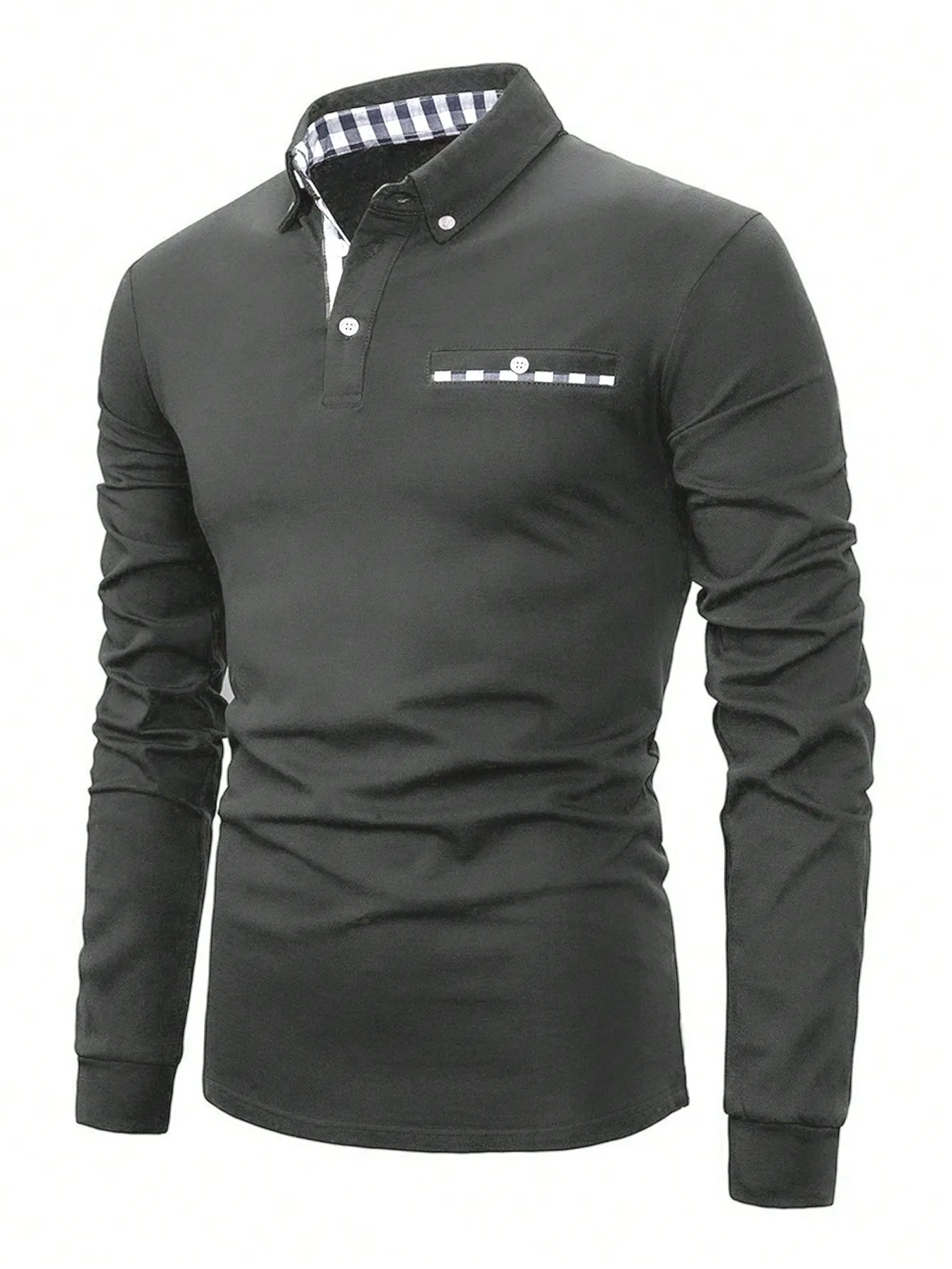 Men's Long Sleeve Polo Shirt