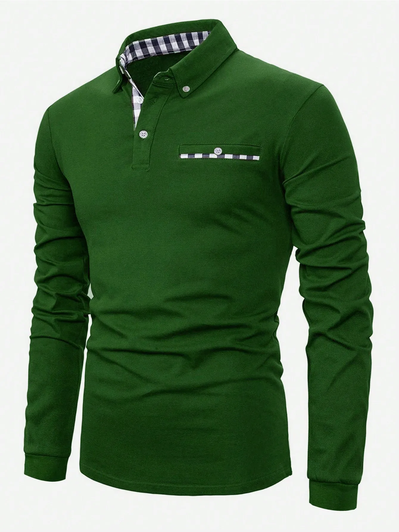 Men's Long Sleeve Polo Shirt