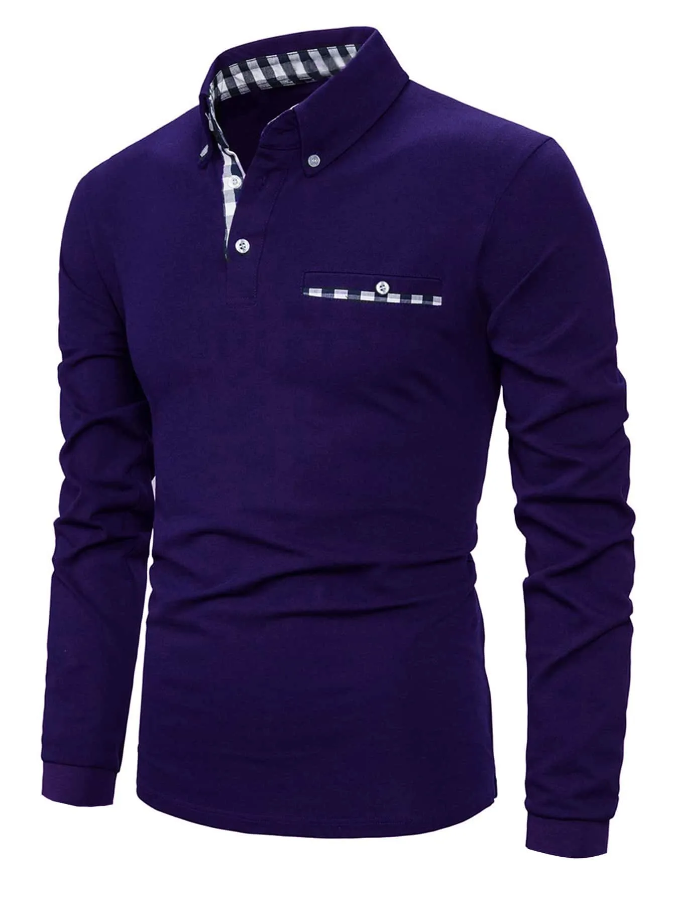 Men's Long Sleeve Polo Shirt