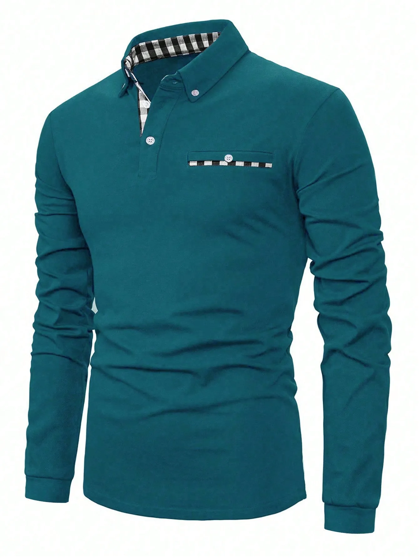 Men's Long Sleeve Polo Shirt