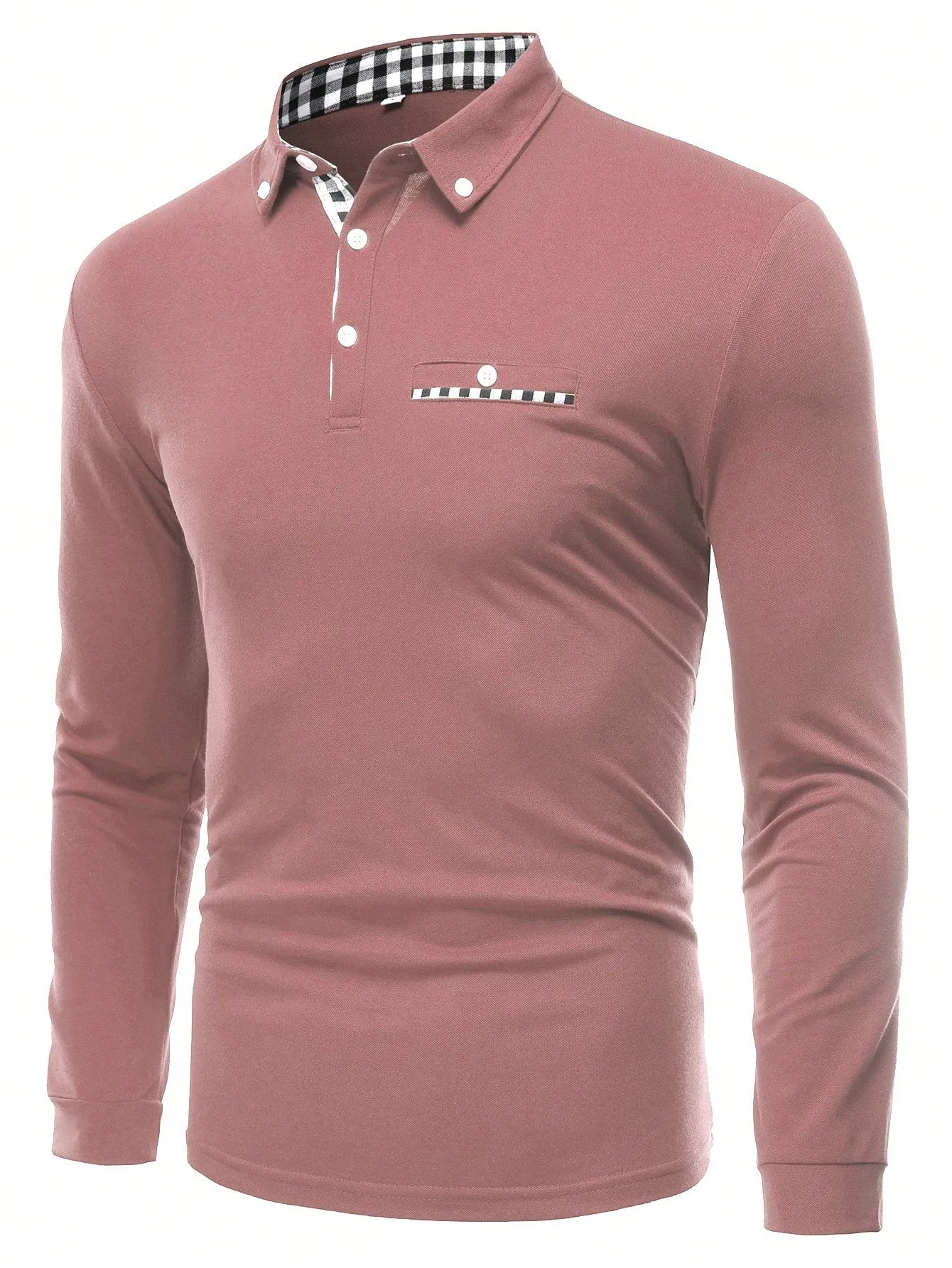 Men's Long Sleeve Polo Shirt
