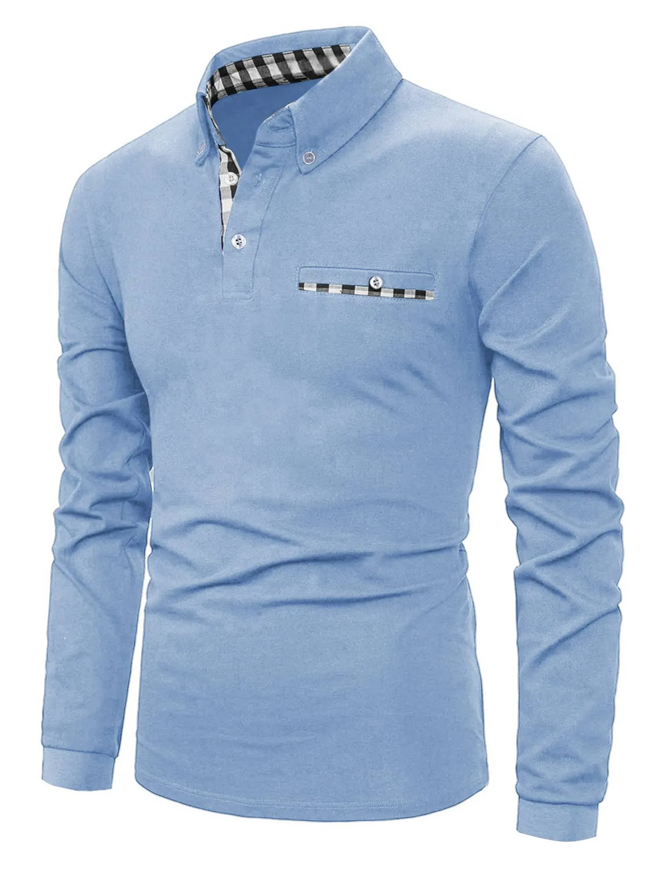 Men's Long Sleeve Polo Shirt