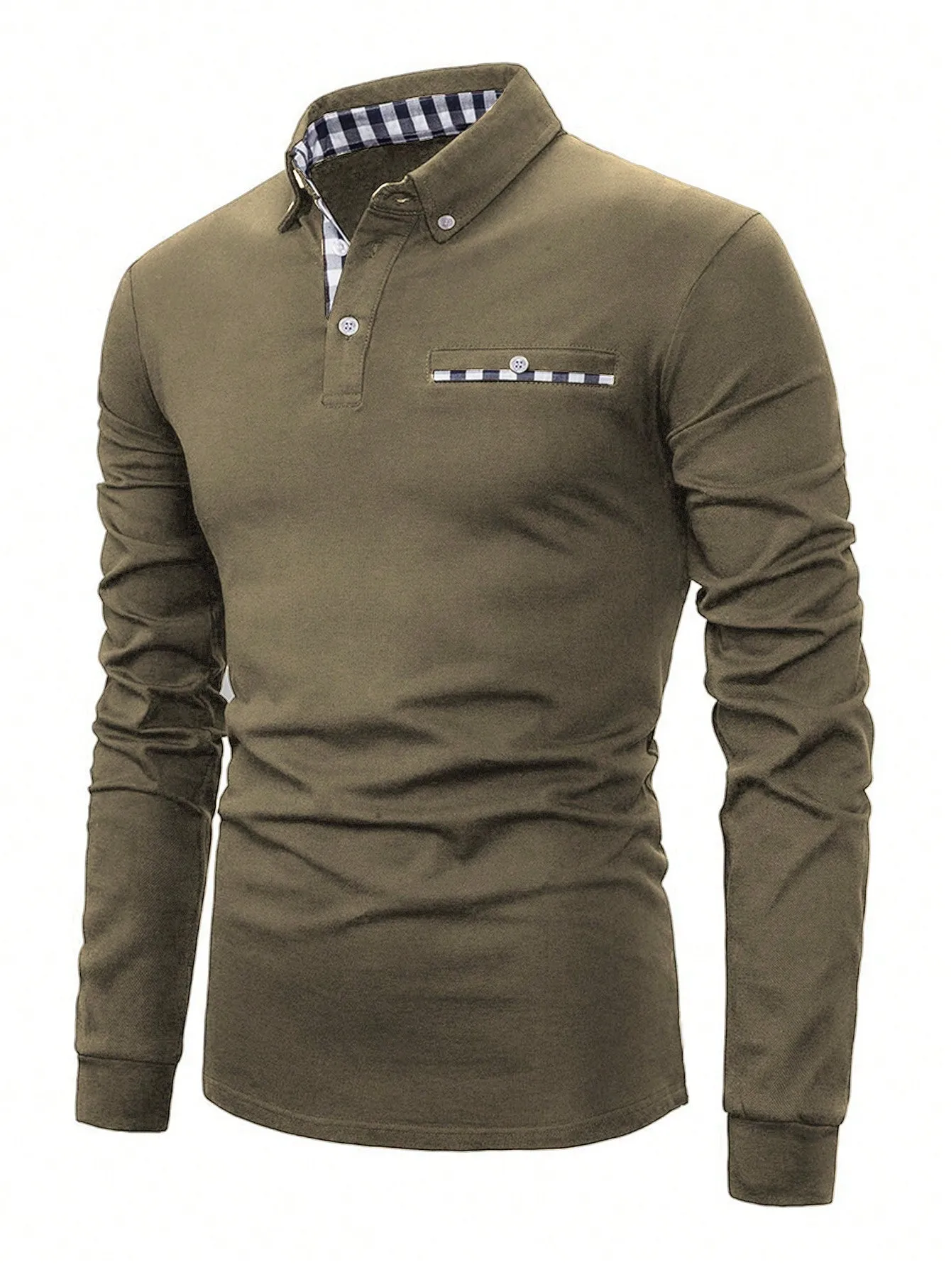 Men's Long Sleeve Polo Shirt