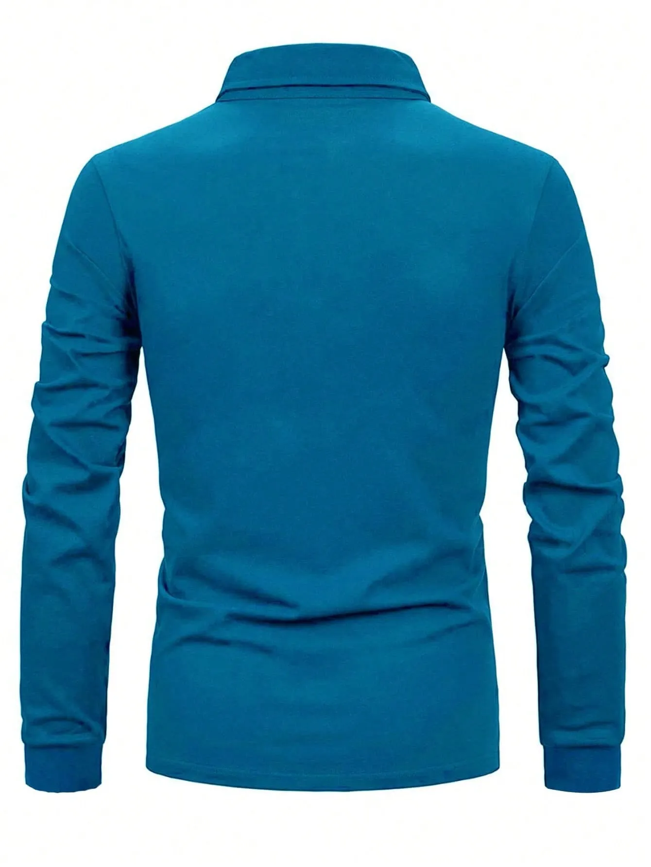 Men's Long Sleeve Polo Shirt