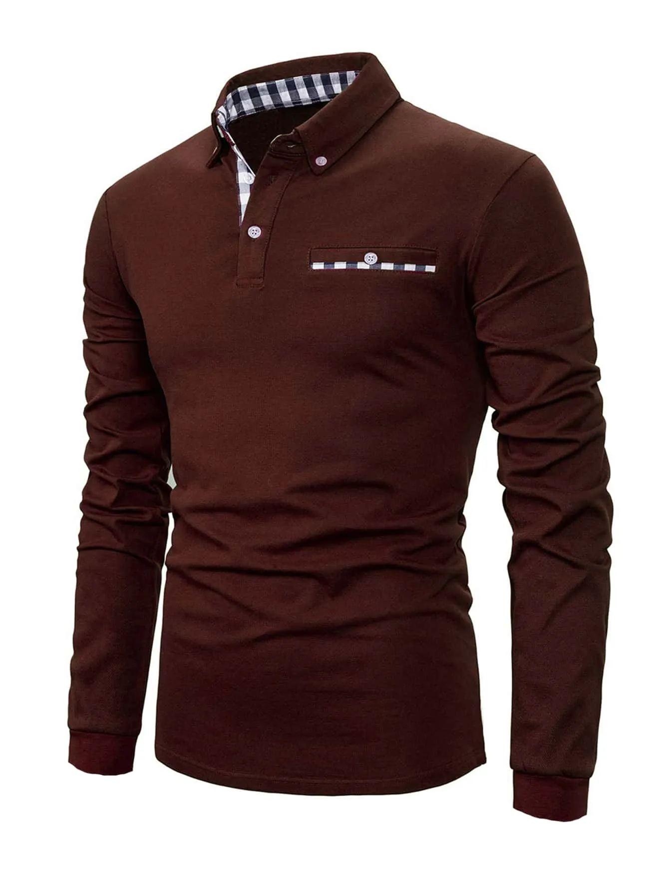 Men's Long Sleeve Polo Shirt