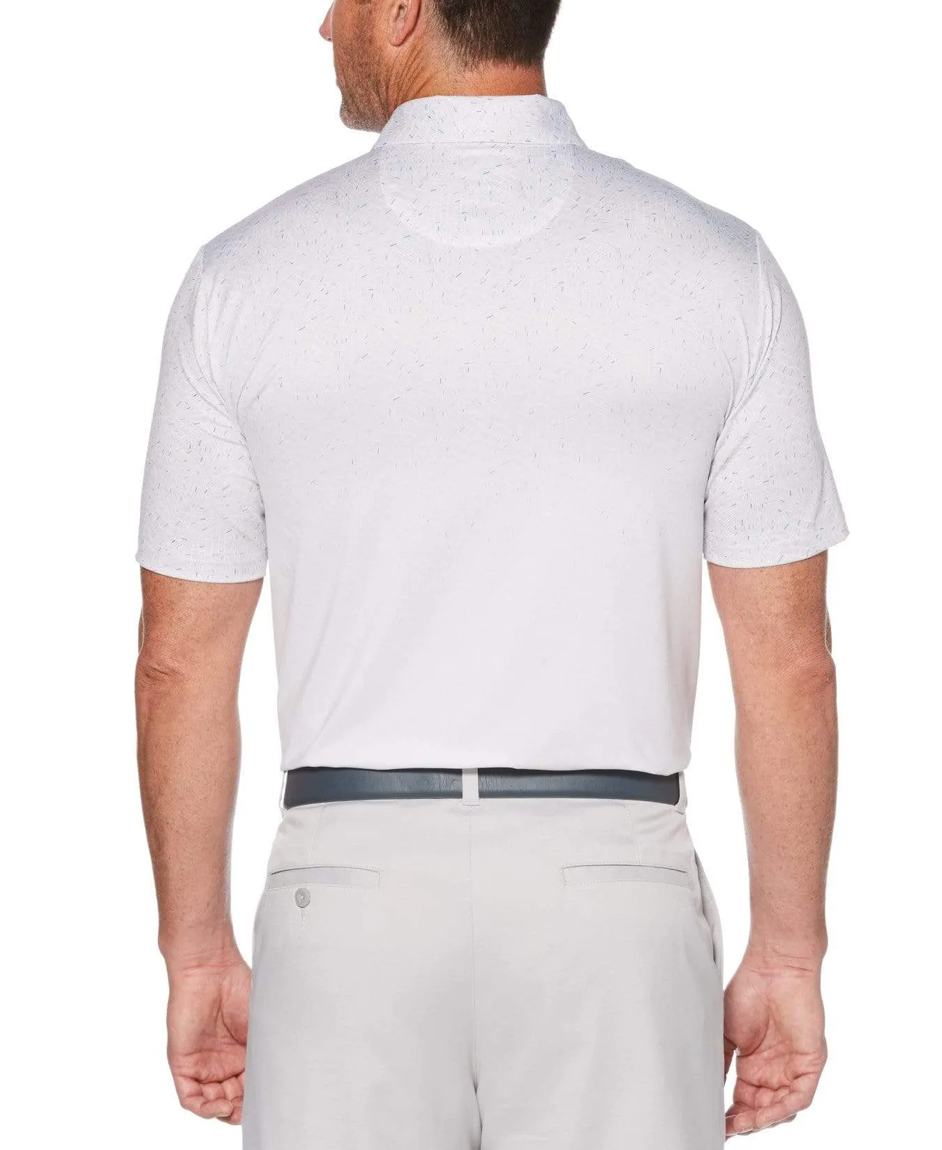 Mens Motion Print Polo