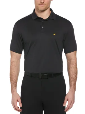 Men's Short Sleeve Solid Texture Polo