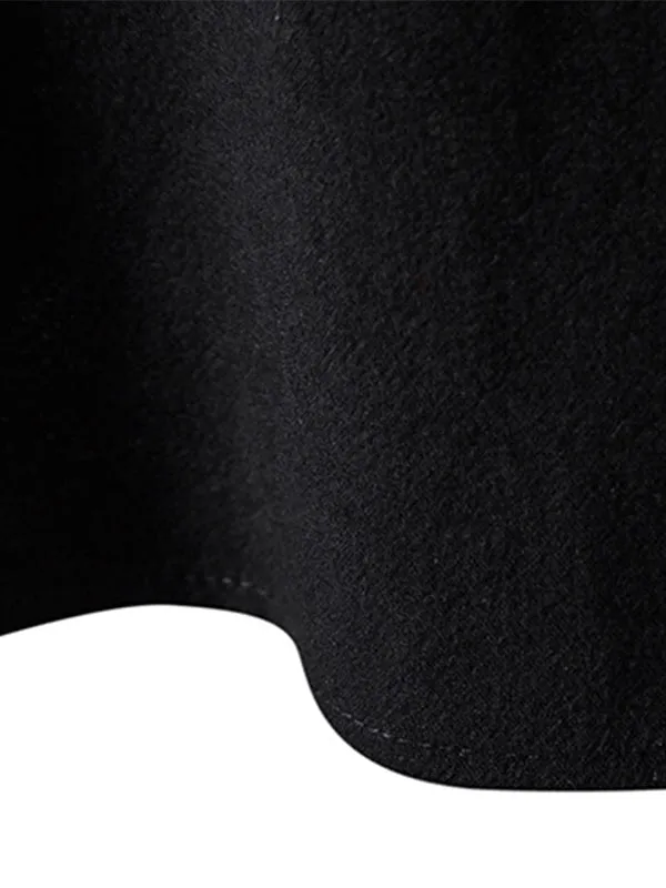 Men's Stand Collar Chinese Style Long Sleeve Shirt
